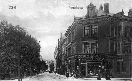 Kiel Bergstra&szlig;e 1906